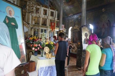 В Тбилисский район прибыли мощи святой Матроны